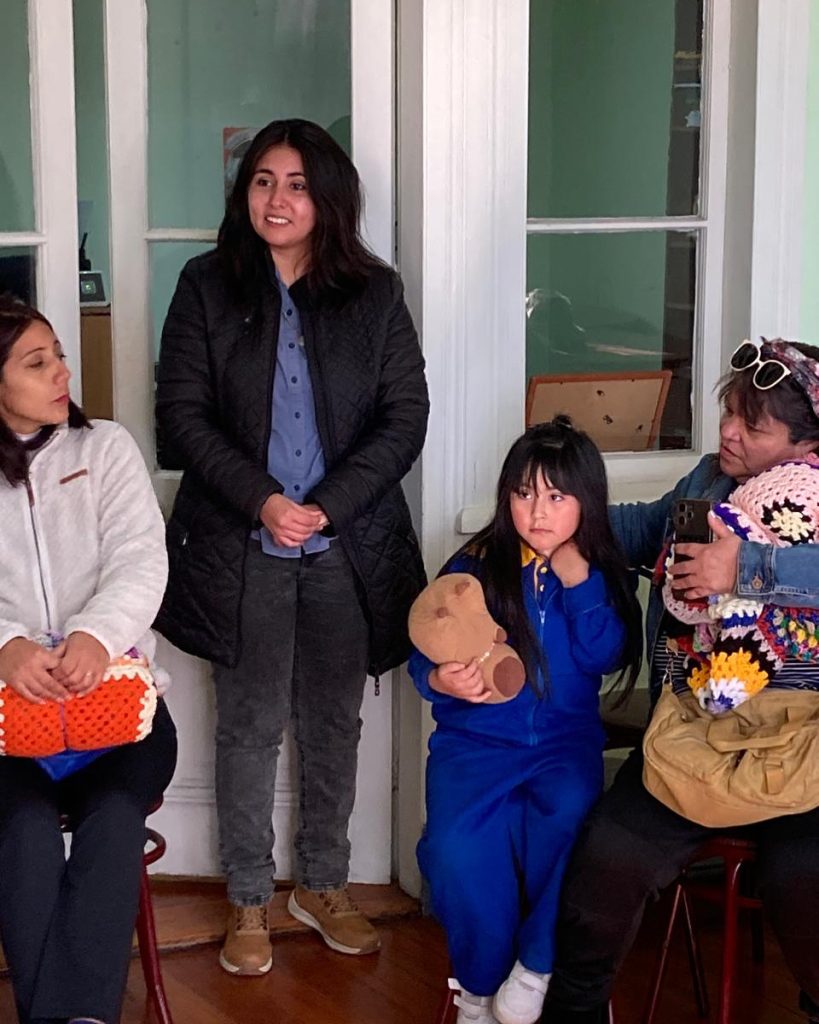 VISITA DE LA SOCIÓLOGA SOFÍA HERRERA
