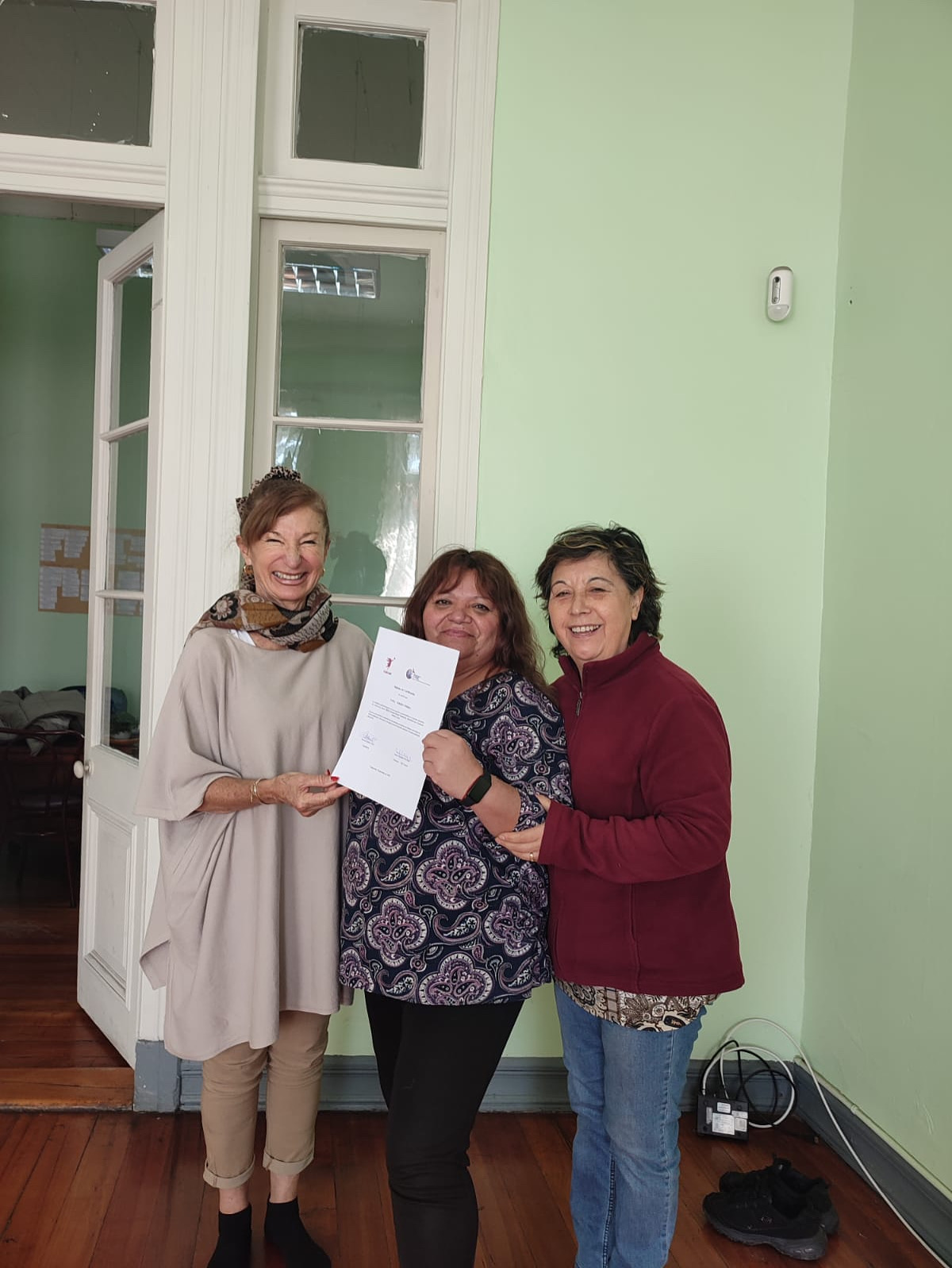 NUEVA BENEFICIARIA CUMPLE CON REQUISITOS DE PARTICIPACIÓN EN PROCESO FORMATIVO DE T.R.E