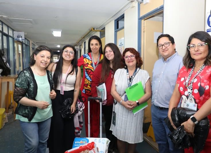 ENTREGA DE PAÑALES PARA RECIÉN NACIDOS EN EL HOSPITAL CARLOS VAN BUREN