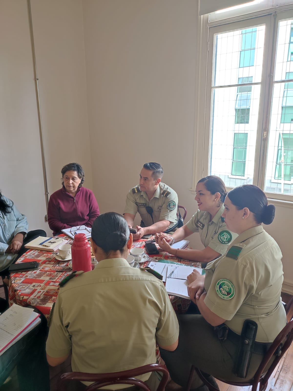 JORNADA DE COORDINACIÓN JUNTO A CARABINEROS DE CHILE