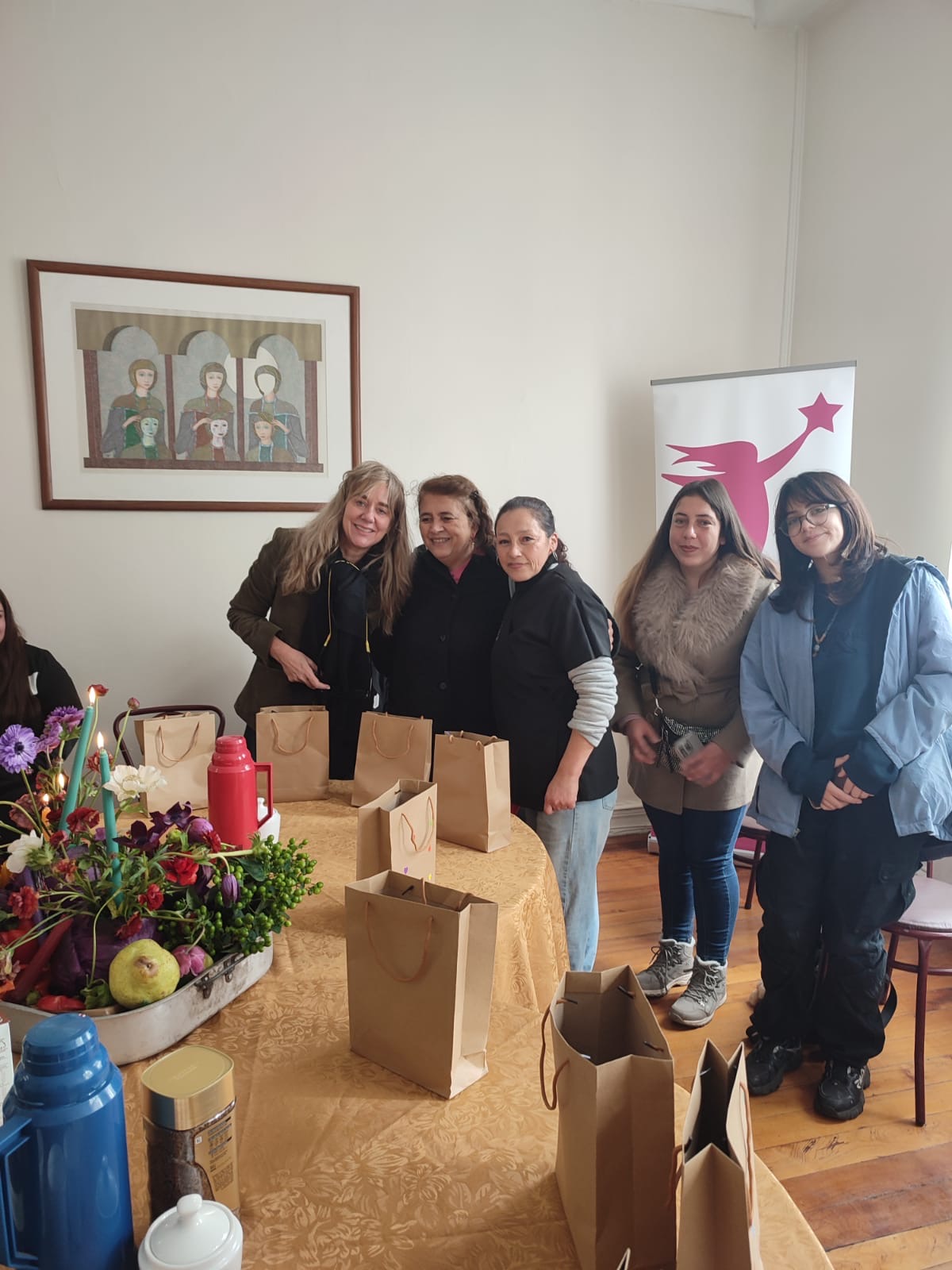 CONSTANZA FANTUZZI VISITA NUESTRA FUNDACIÓN
