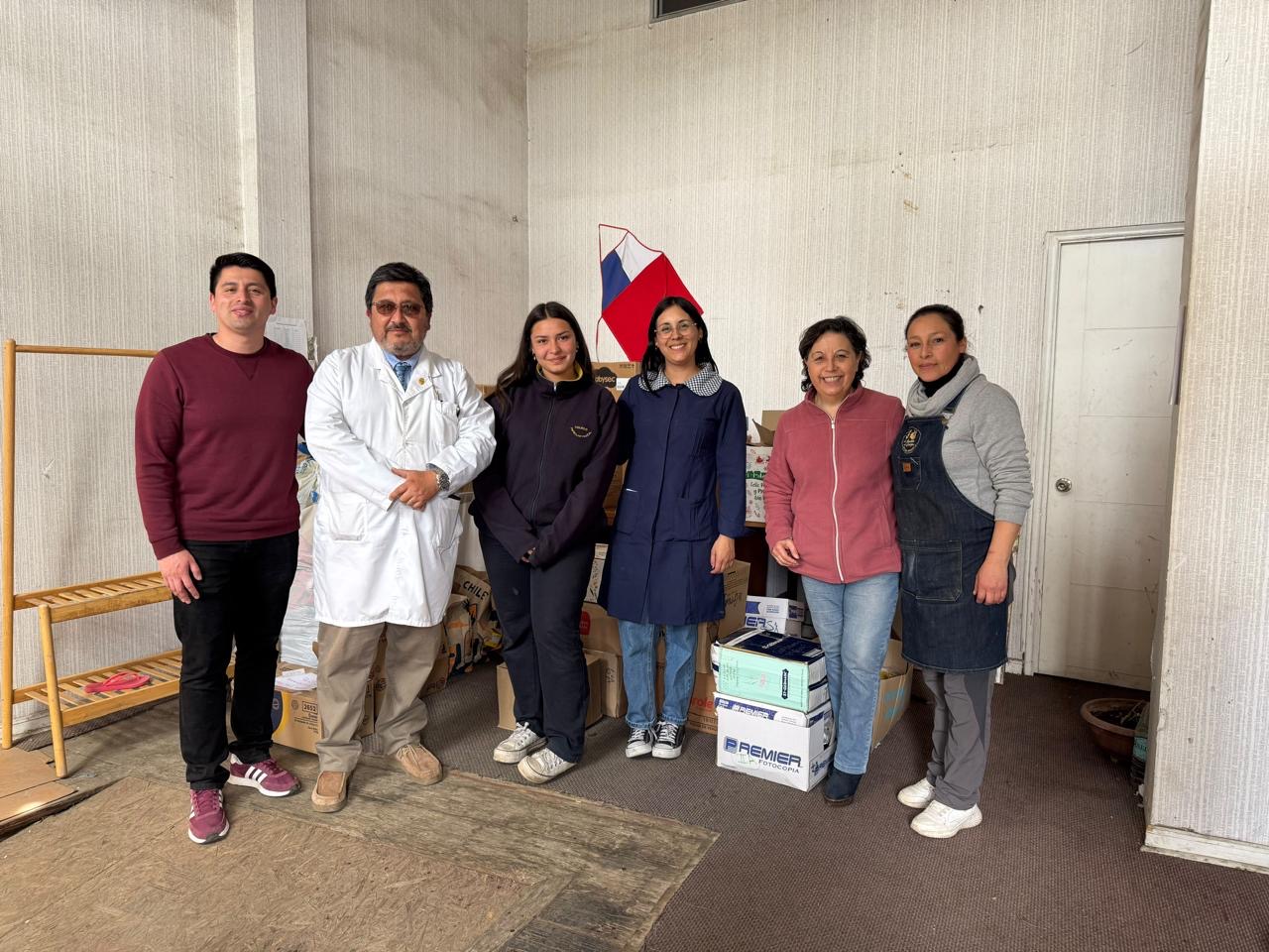 ENTREGA ALIMENTOS COLEGIO CAPELLÁN PASCAL
